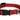 Rogz for dogs snake halsband rood