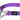 Rogz for dogs lumberjack halfslip halsband paars