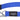 Rogz for dogs fanbelt halfslip halsband blauw