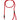 Rosewood hondenriem touw rood / zwart