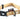 Martin halsband verstelbaar nylon beige