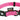 Martin halsband verstelbaar nylon roze