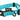 Martin halsband verstelbaar nylon turquoise