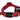 Kattenhalsband nylon uni rood