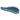 Trixie zachte borstel blauw