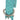 Macleather halsband blauw
