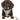 Trixie junior puppytuig soft met riem lichtgrijs
