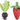 Trixie speelbal set biet / aardbei hout / loofah