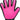 Trixie vachtverzorgingshandschoen mesh-materiaal / tpr roze / zwart