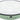 Trixie voer/waterbak plat emaille / rvs groen