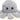 Trixie octopus omkeerbaar pluche grijs / geel
