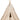 Trixie kattenmand tipi boho beige