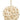 Trixie 3 rotan ballen met bel aan touw naturel