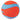 Chuckit amphibious mega ball oranje / blauw