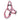Morso mini hondentuig verstelbaar gerecycled sweet tweet roze