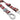 Morso honden autogordel gerecycled skyline rood / roze
