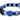 Morso halsband hond gerecycled splash blauw