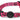 Morso halsband hond gerecycled bubble leo roze