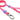 Morso hondenriem waterproof gerecycled passion pink roze
