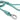 Morso hondenriem regular rope gerecycled aquamarine blauw