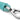Morso hondenriem regular rope gerecycled aquamarine blauw