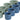 Zolux neolife treat hiding cup set