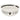 Trixie voerbak hond food keramiek wit / zwart