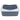 Trixie kattenbak classic met rand paars / wit