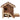 Trixie huis henna voor hamsters schorshout