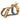 Trixie hondentuig premium trekking curry geel / grafiet grijs