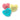 Fuzzyard candy hearts pluche assorti