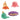 Croci reef dier pluche assorti
