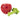 Fofos fruity-bites treat dispenser aardbei