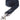 Rogz for dogs fanbelt long lijn zwart